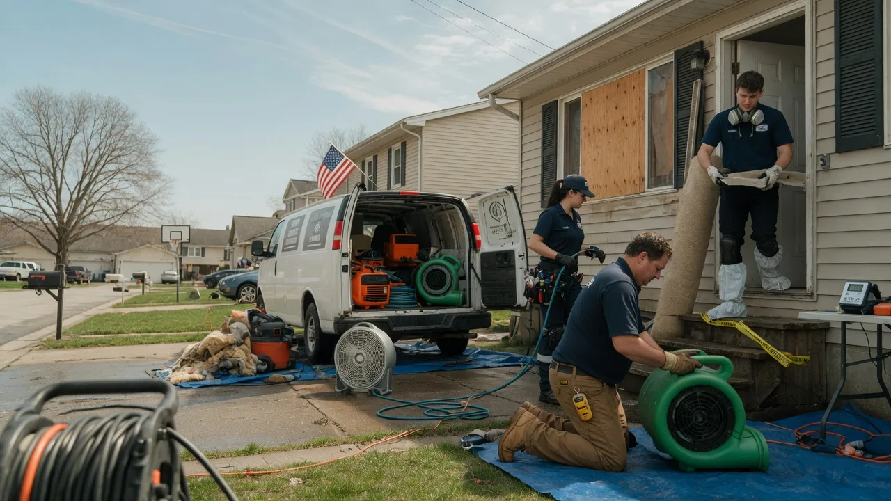 Water Damage Restoration in Golconda, IL near me